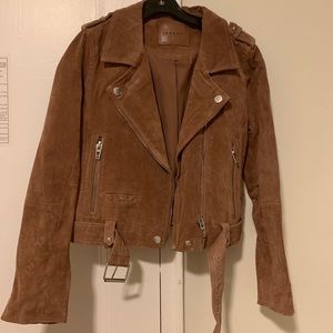 Blank NYC Suede Moto Jacket